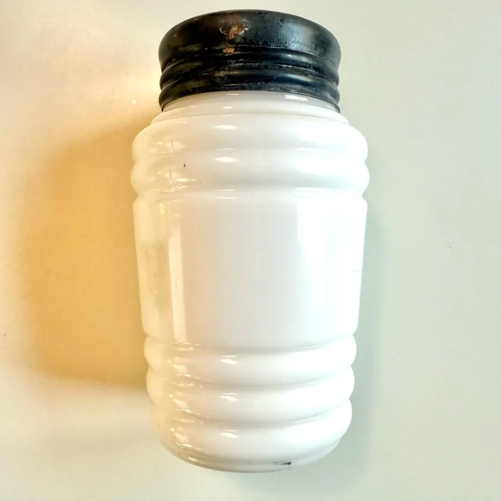 Vintage White Pepper Shaker